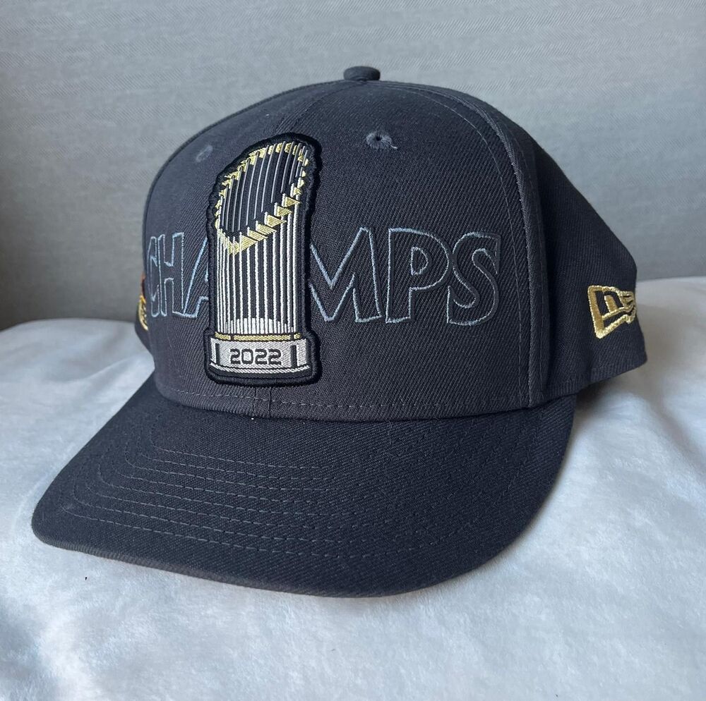 Houston Astros 2022 World Series Champions Hat New Era 9FIFTY Snapback One Size